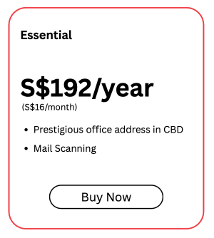 Virtual Office/Registered Office/Registered Address (Essential)
